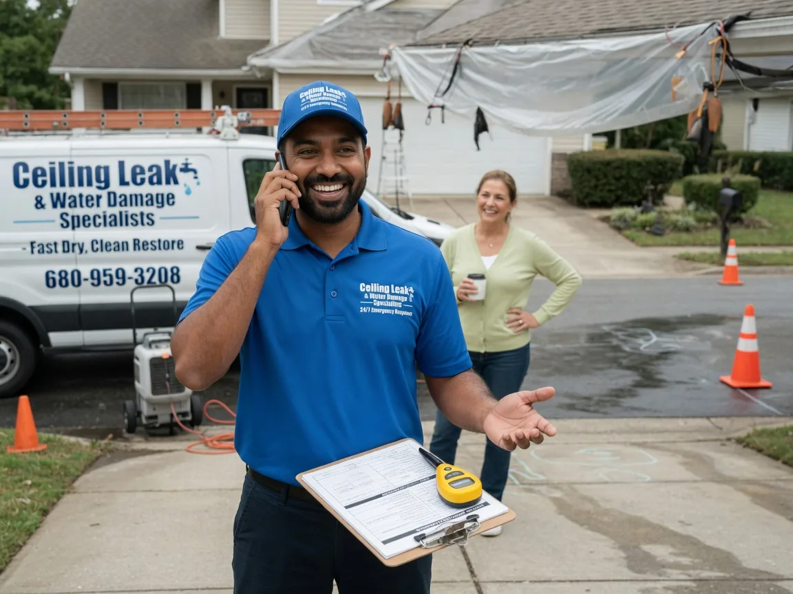 Ceiling Leak Cleanup California, PA FAQs